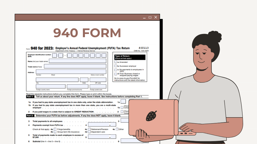 940 Tax Form Instructions